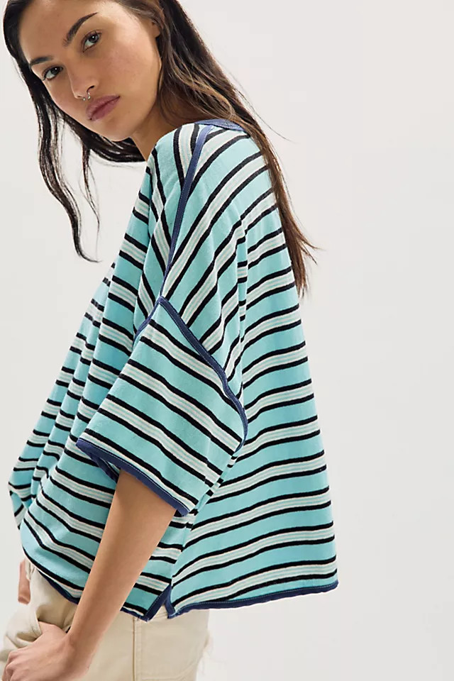 We The Free Clean Rugby Tee | Free People (Global - UK&FR Excluded)