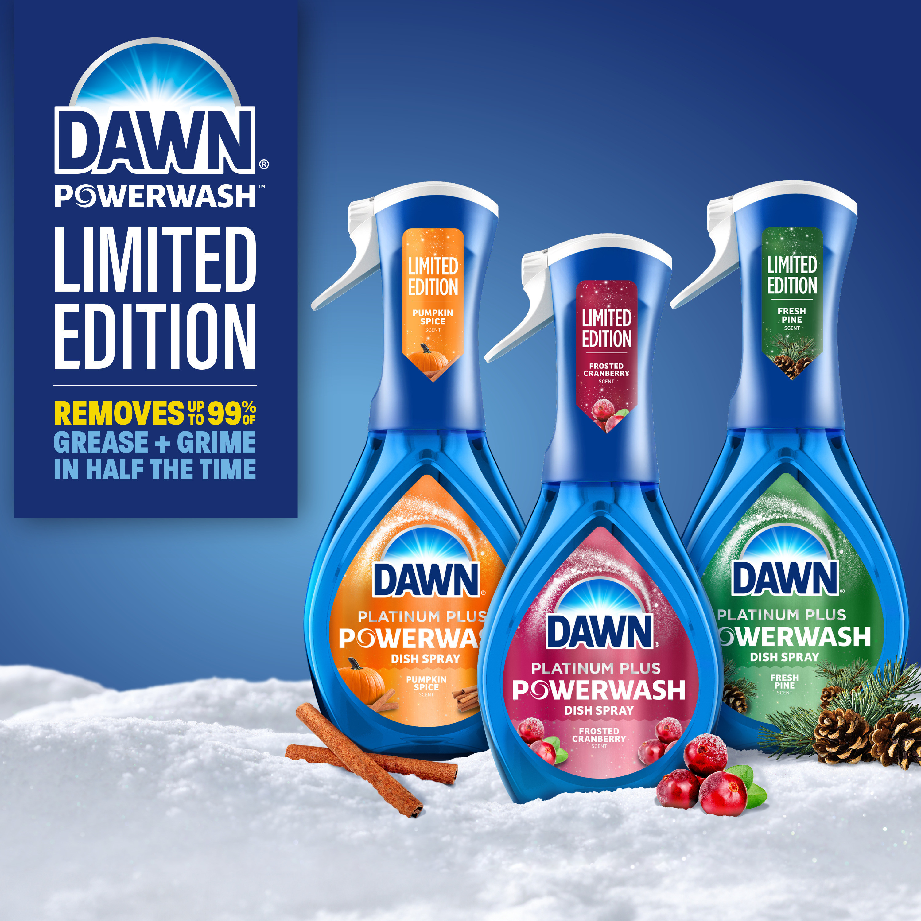 Dawn Powerwash Spray, Dish Soap, Dishwashing Liquid, Pumpkin Spice, 1 Starter Kit, 16 Fl Oz | Walmart (US)