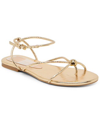 Women's Kenley Embellished Strappy Flat Sandals | Macy's