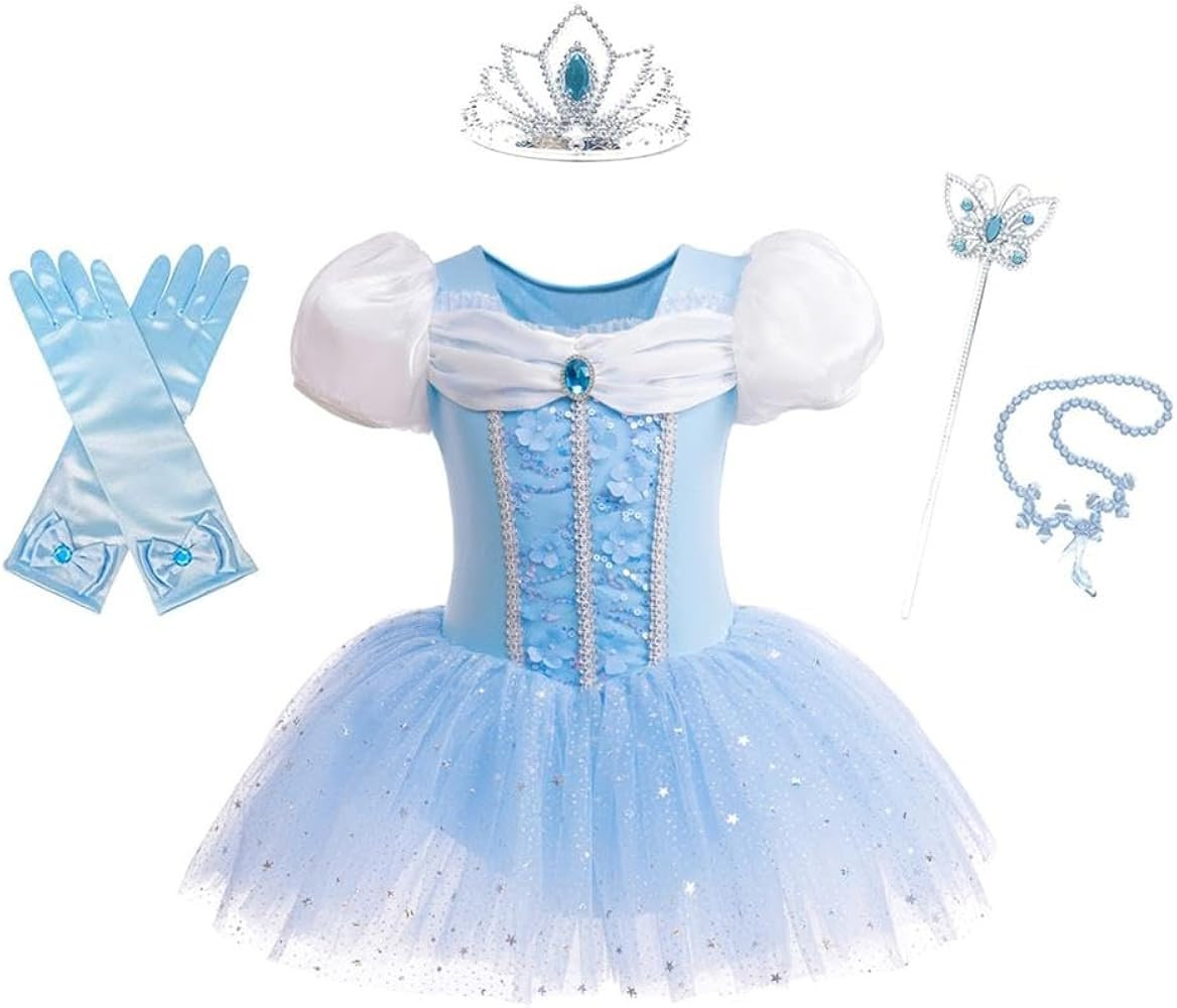 Dressy Daisy Ballet Tutu Dress Girls Size 18m-8 | Toddler Kids Princess Tulle Skirt Leotards Ball... | Amazon (US)