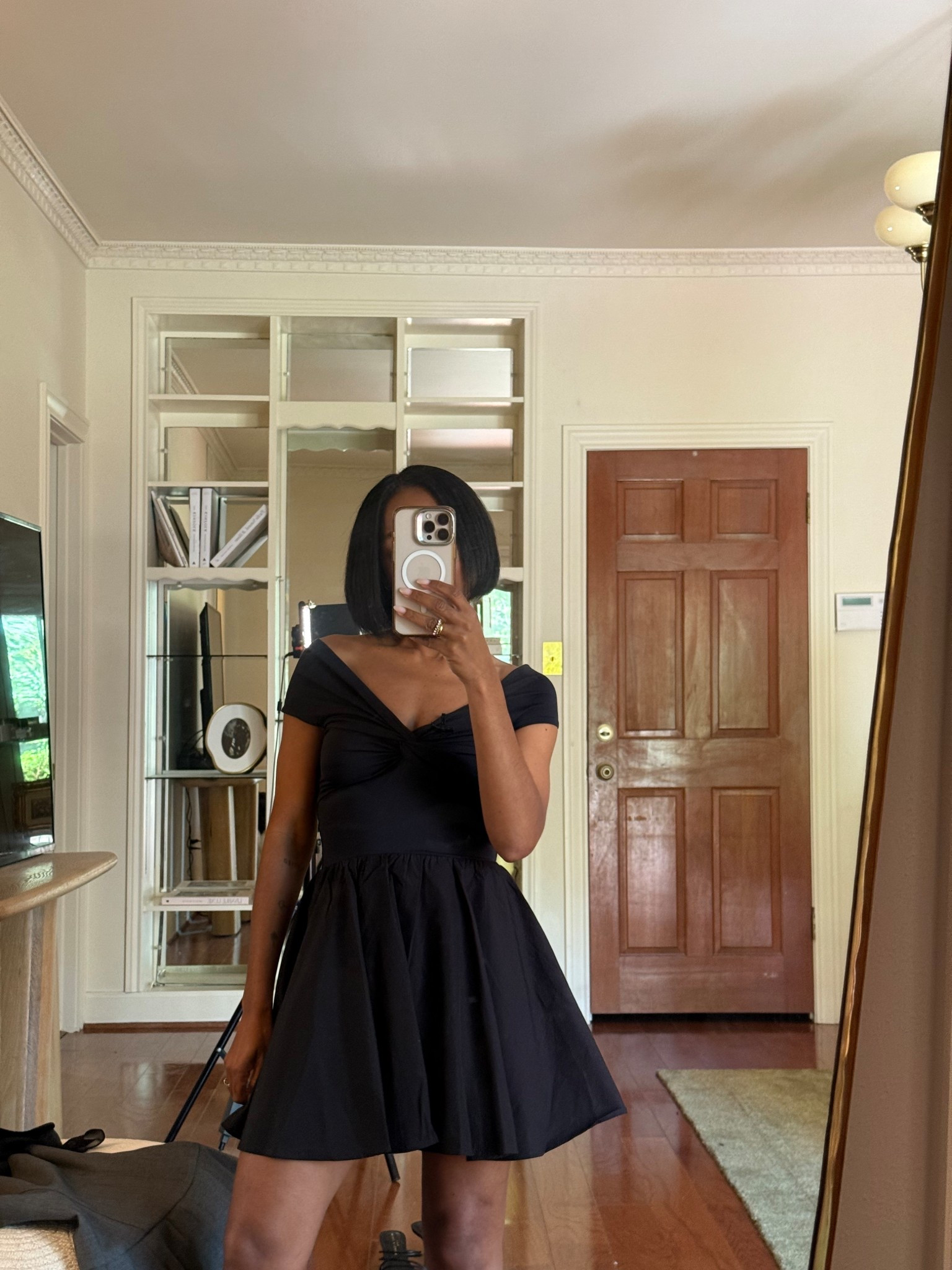 Off the shoulder mini dress, summer dress 

#LTKStyleTip #LTKPetite