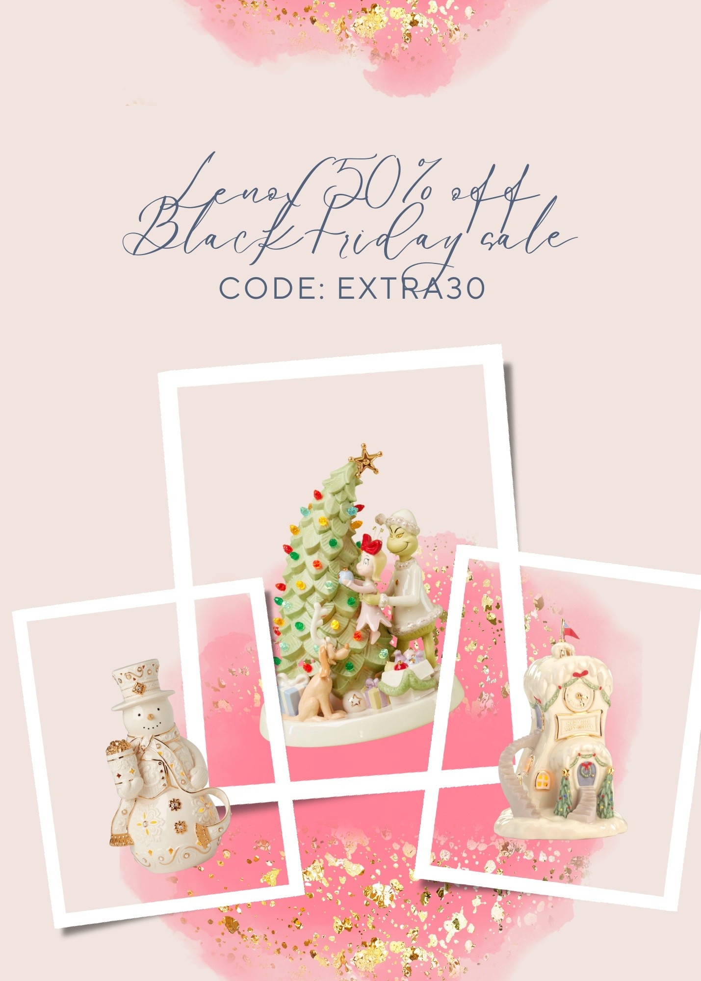 Lenox Christmas sale 

#LTKGiftGuide #LTKHoliday #LTKCyberWeek