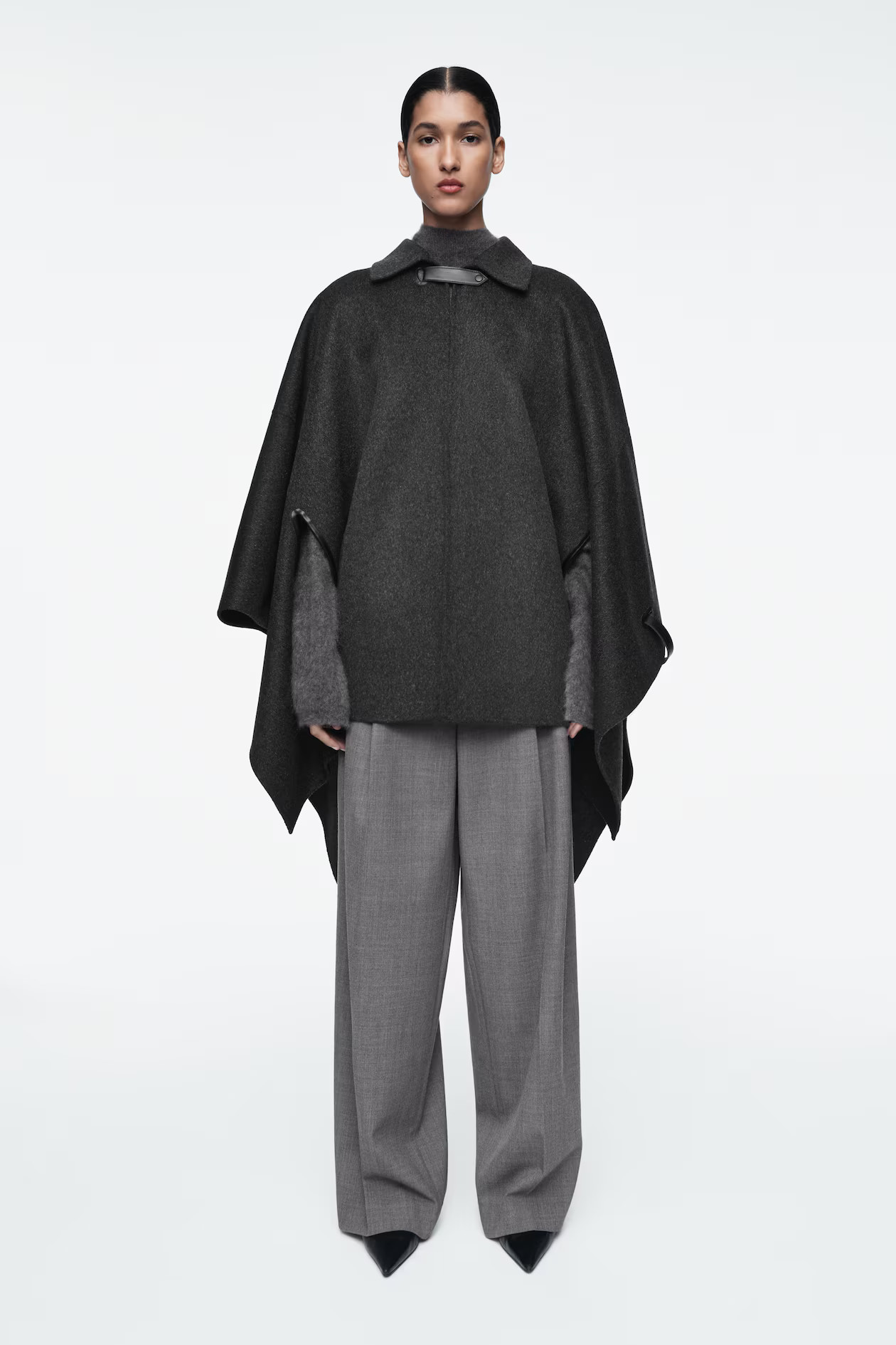 DOUBLE-FACED MERINO WOOL CAPE | H&M (UK, MY, IN, SG, PH, TW, HK)
