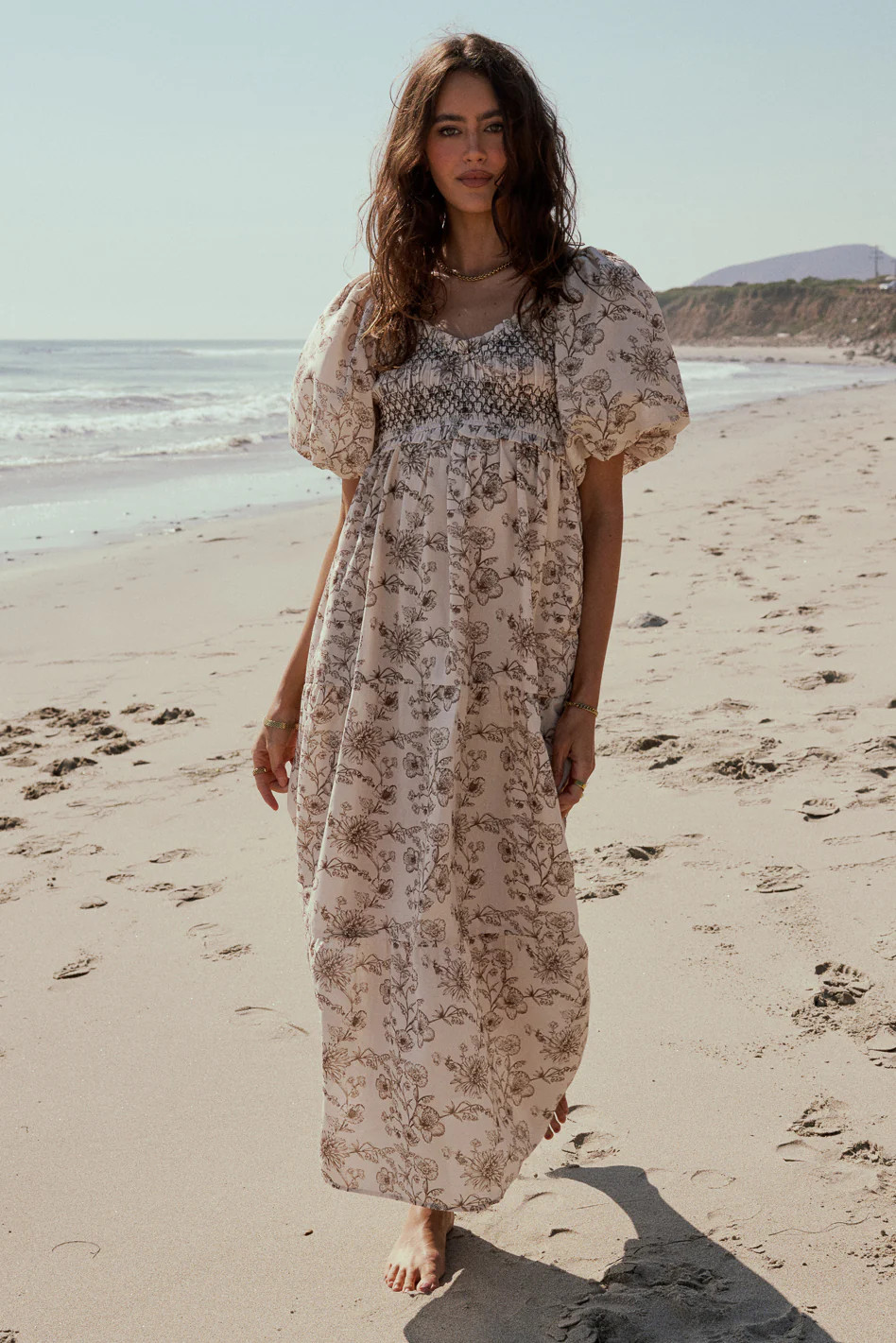 Dannica Floral Smocked Dress | Böhme US