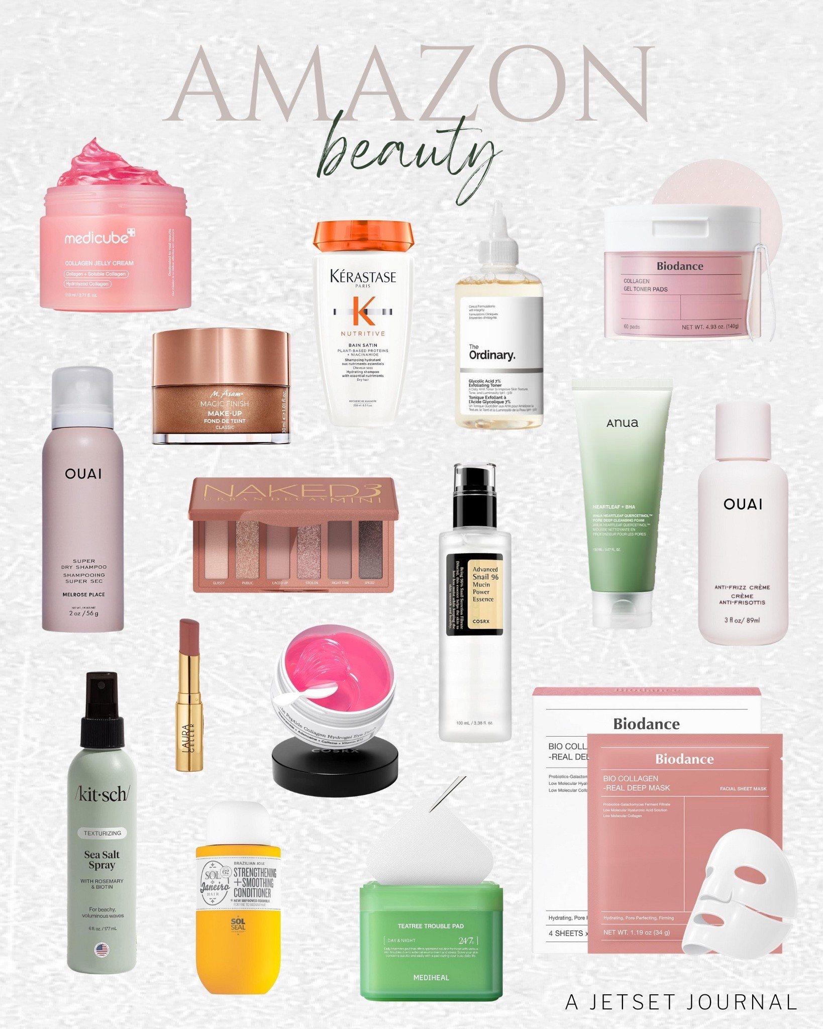 Add a little something new to your daily beauty routine with these products!
medicube collagen cream, the ordinary glycolic acid, biodance gel toner pads, snail mucin, ouai dry shampoo, winter beauty, winter makeup, beauty must have, beauty finds, transitional season, amazon beauty, affordable finds, amazon favorite

#LTKBeauty #LTKFindsUnder50 #LTKSeasonal