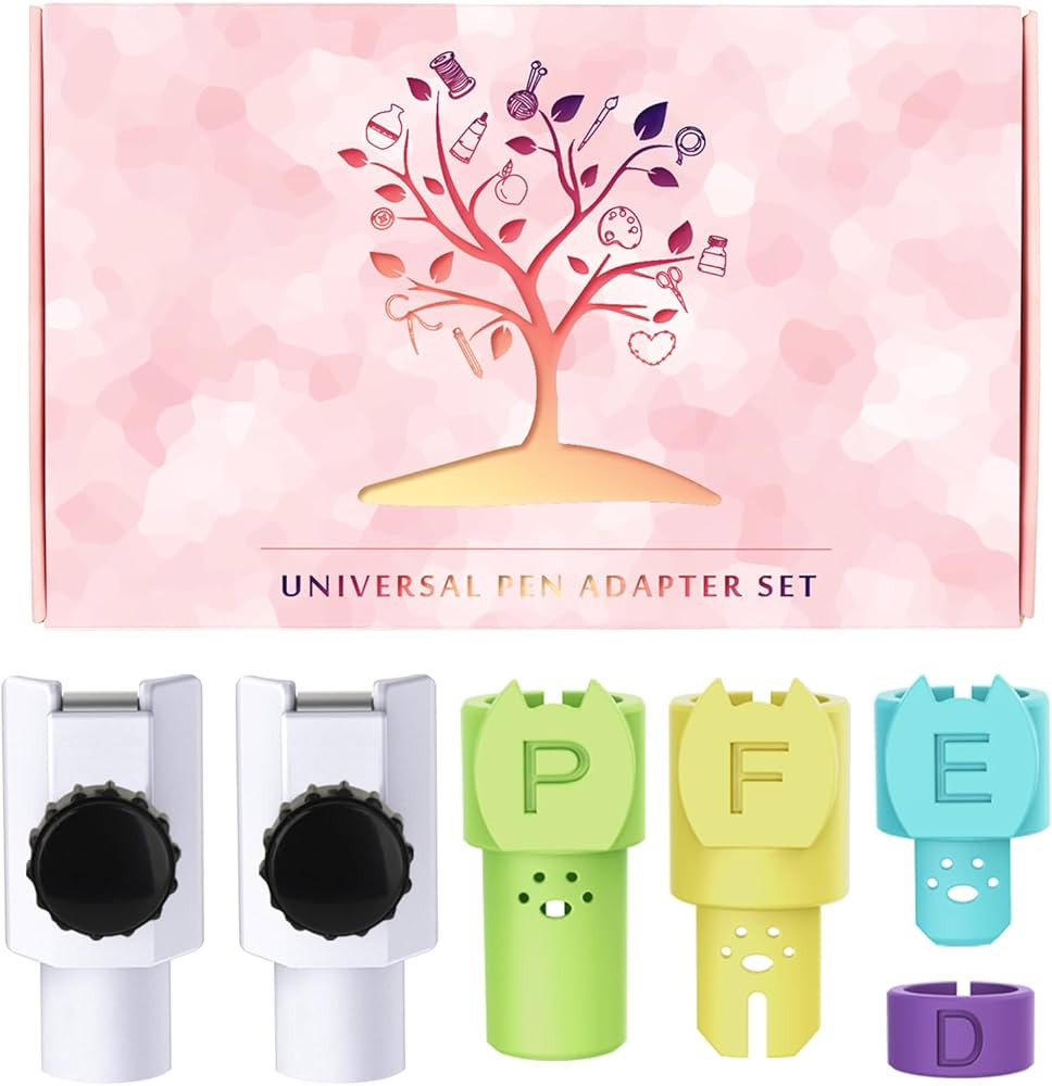 Universal Pen Adapter Set for Cricut Joy and Joy Xtra,Compatible with Sharpie,Crayola,Sakura,Stab... | Amazon (US)