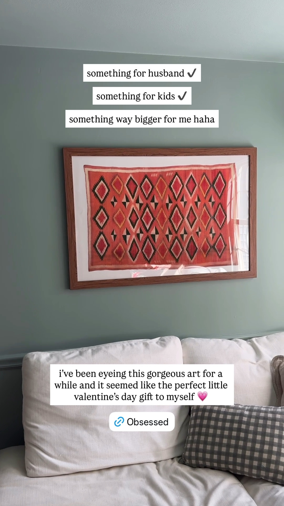 and a little valentines gift to myself! been eyeing this art for months, obsessed with the pop of red it adds!! 

#ad #Etsy #EtsyCreatorCo @etsy 

#LTKHome #LTKValentine