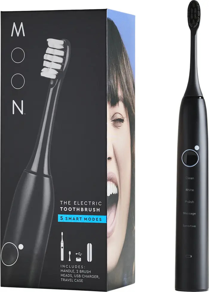 MOON The Electric Toothbrush - Onyx | Nordstrom | Nordstrom