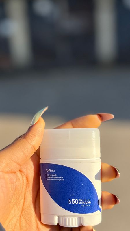 Sun sticks make sunscreen reapplication easy. I love using the Isntree hyaluronic airy sunscreen. Doesn’t leave a white cast and leaves my skin feeling moisturized. 

Isntree sunscreen | sunscreen application | Korean sunscreen | spring skincare 

#LTKeurope #LTKSpringSale #LTKbeauty
