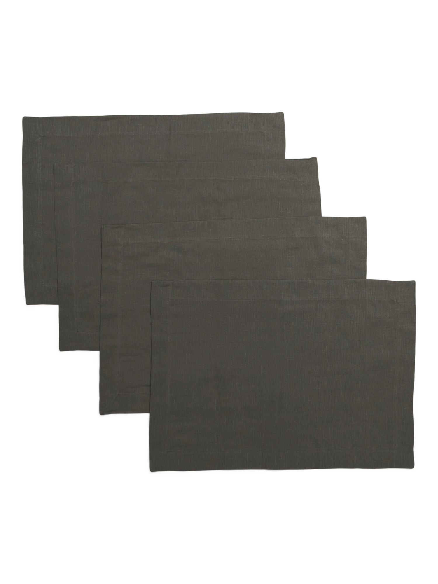 Set Of 4 Linen Prism Placemats | TJ Maxx
