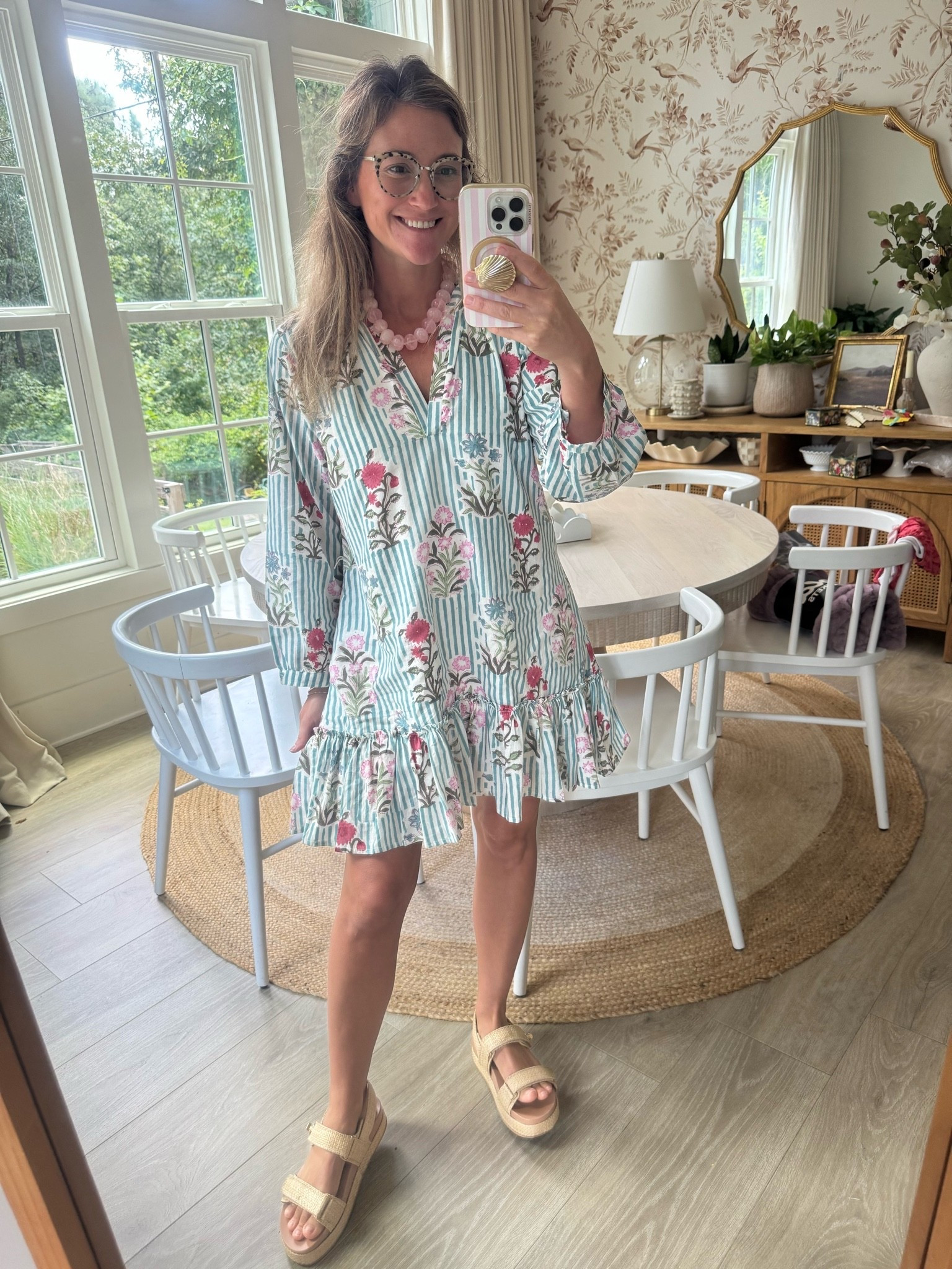 Church outfit! Love this 100% cotton block print dress from a cute small business in town!

#LTKmomlife #LTKdayinmylife #LTKstorytime
