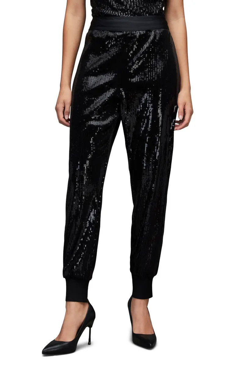 AllSaints Soraya Sequin Joggers | Nordstrom | Nordstrom