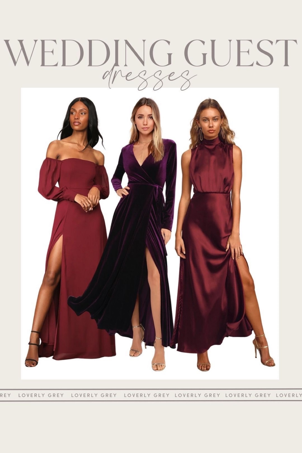 Merlot Formal Dresses