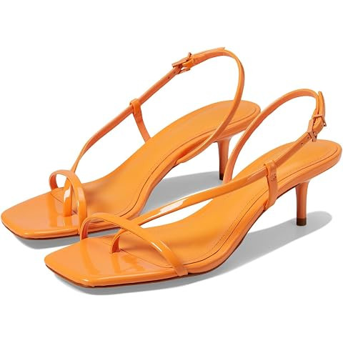 Schutz Women's Heloise Sandal, Sunset Orange, 6 | Amazon (US)