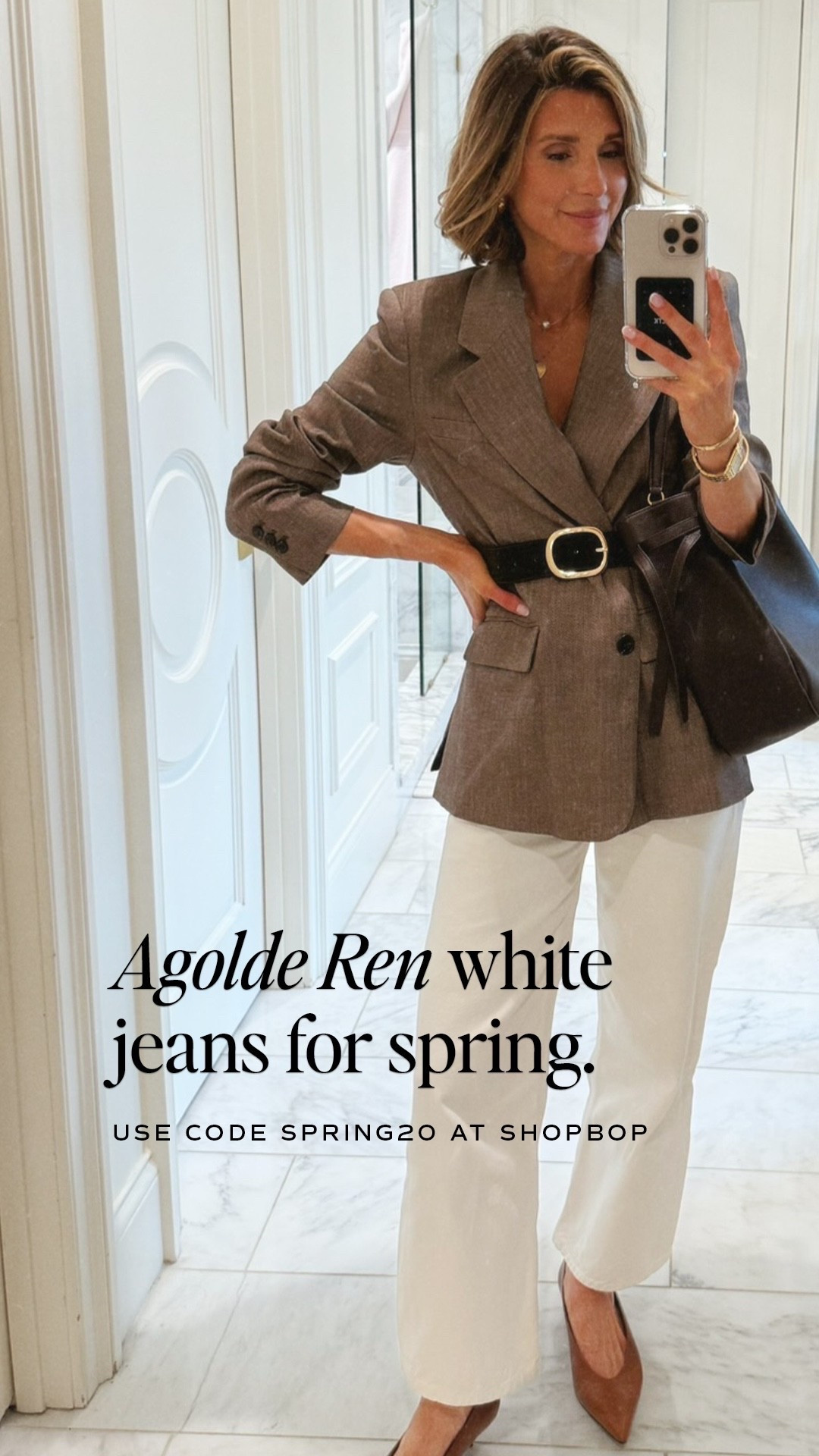 Shop these perfect white jeans in the @Shopbop sale — get 20% off with code SPRING20 until 04.02

#LTKootd #LTKSaleAlert