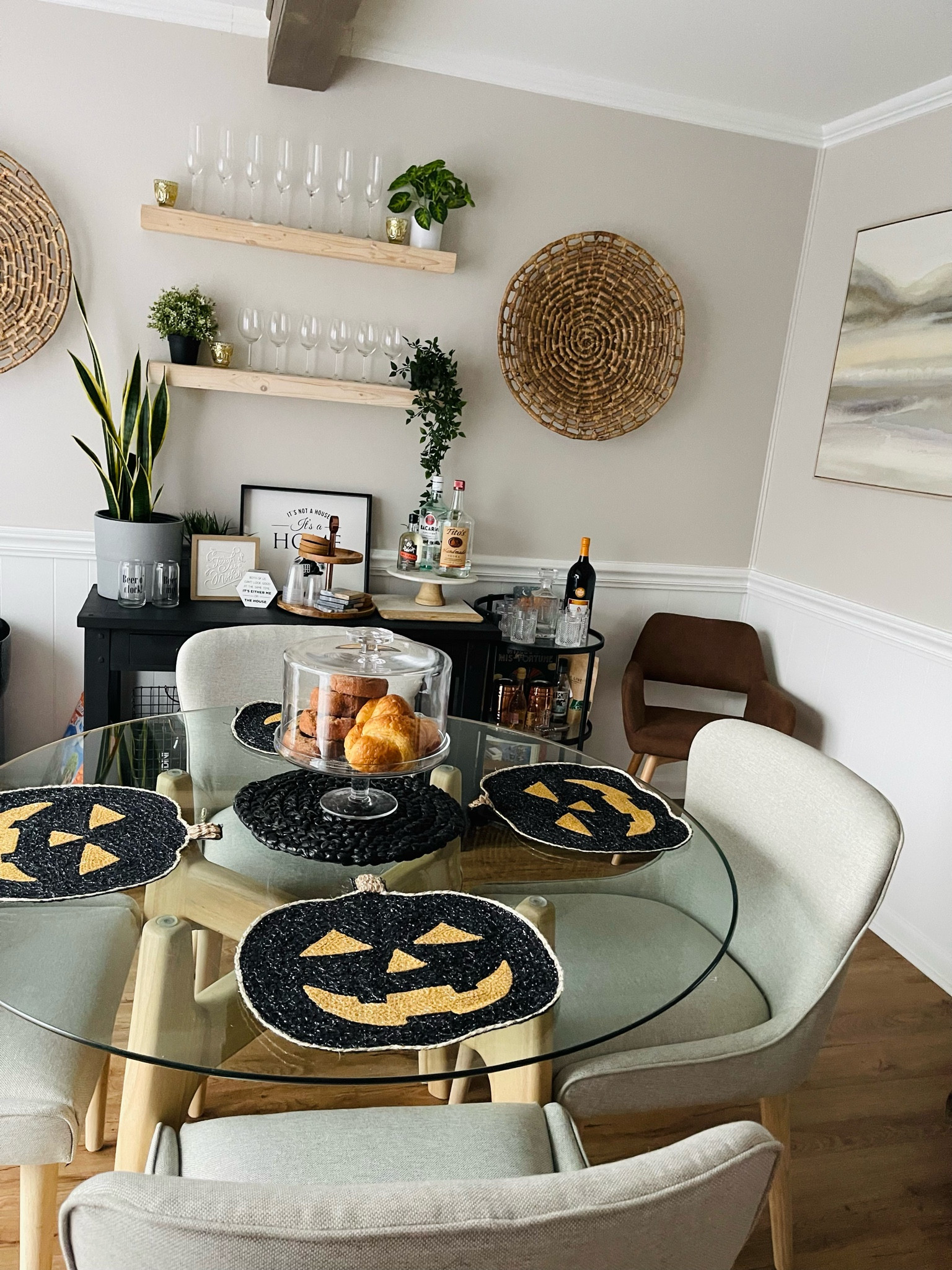 Halloween festive placemats! Decorating for fall! Spooky season is upon us 🥰

#LTKunder50 #LTKhome #LTKSeasonal