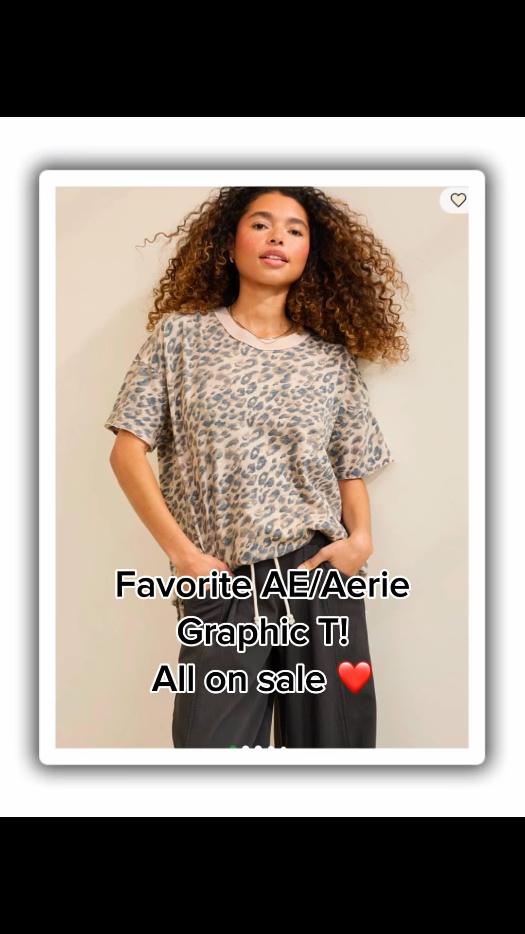 These AE/Aerie graphic tees are that girl 👏
Throw them on for literally anything casual days to cute nights out 💕 Did I mention they are on sale 😍 #tshirt #graphictshirt #spring #sale #americaneagle 

#LTKSaleAlert #LTKgrwm #LTKootd