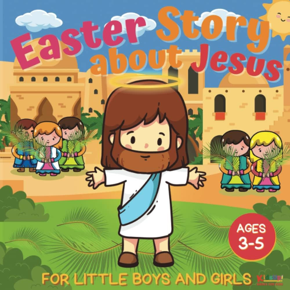 Easter Story about Jesus for Little Boys and Girls: A Simplified Bible Storybook with Large Pictu... | Amazon (US)
