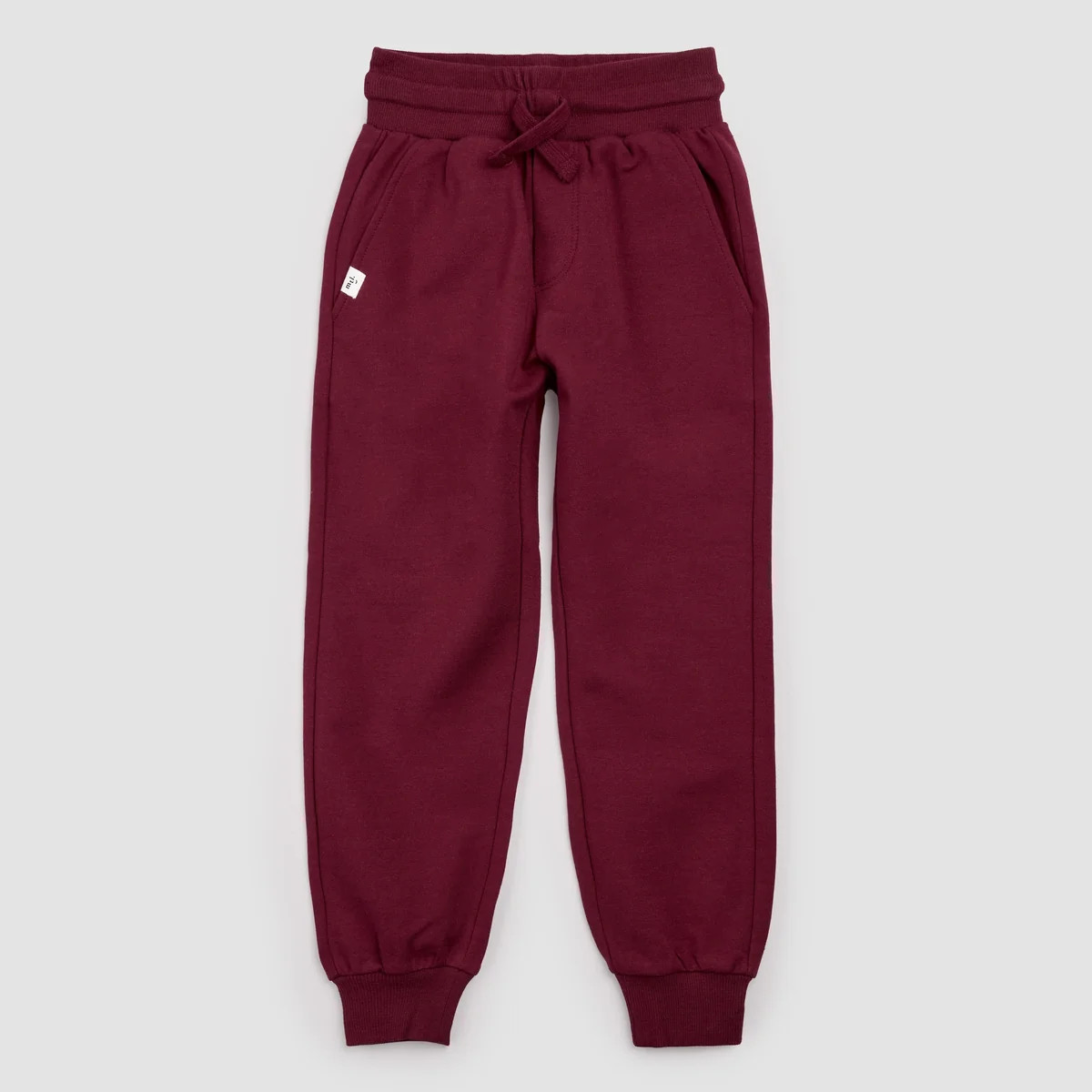 Burgundy Miles Basics Joggers | Miles The Label