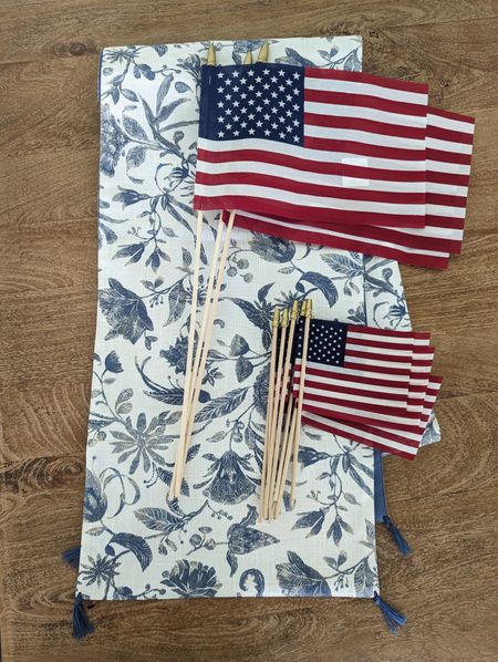 My Target order. Summer decor. Patriotic decor. Floral blue table runner. American flags. Red white and blue. Stars and stripes. #LTKfind

#LTKSeasonal #LTKhome #LTKfindsunder50