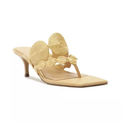 Arezzo Women's Chelsea Mid Stiletto Sandal, Beige, 8.5M | Belk