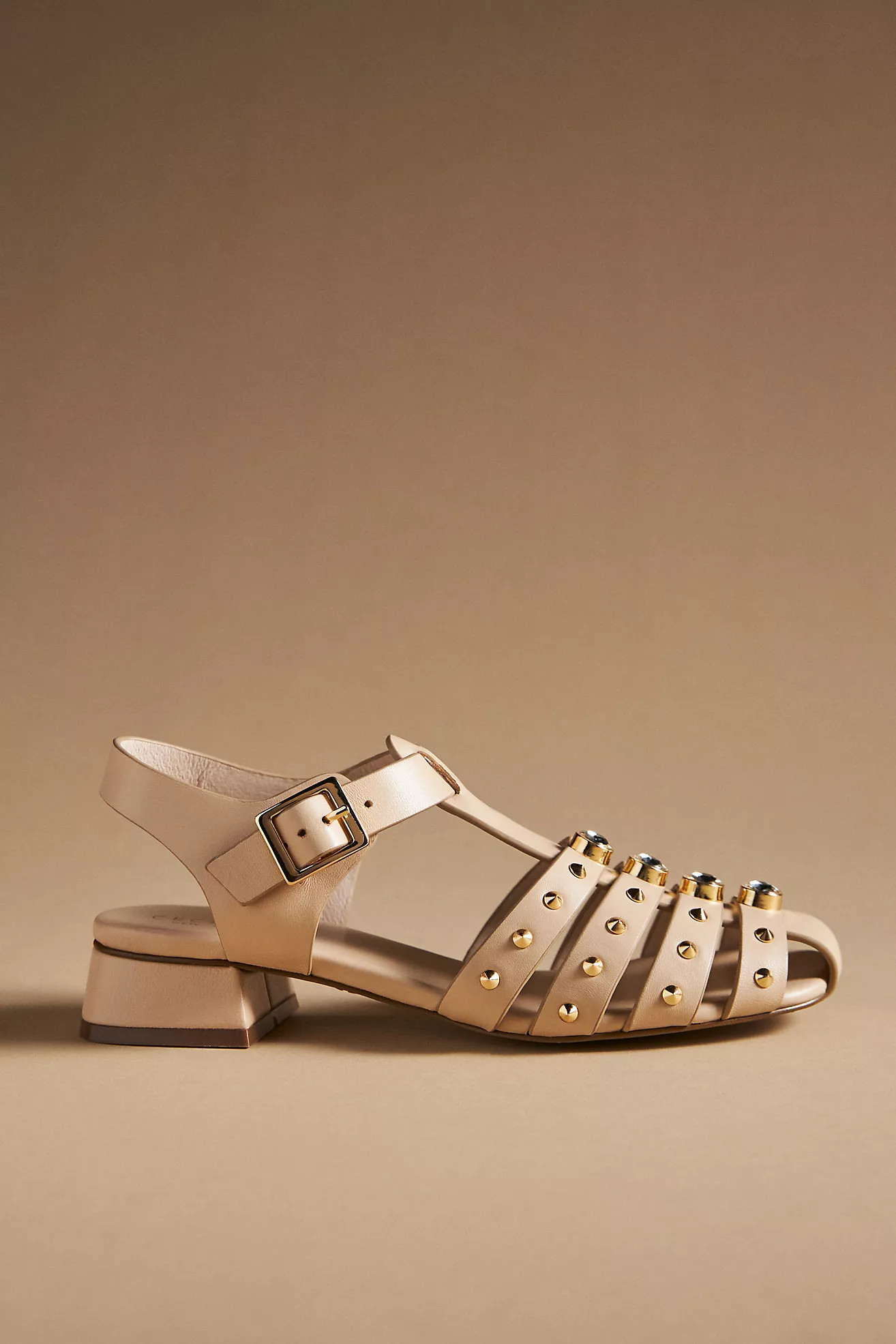 Cecelia New York Gigi Embellished Fisherman Flats | Anthropologie (US)