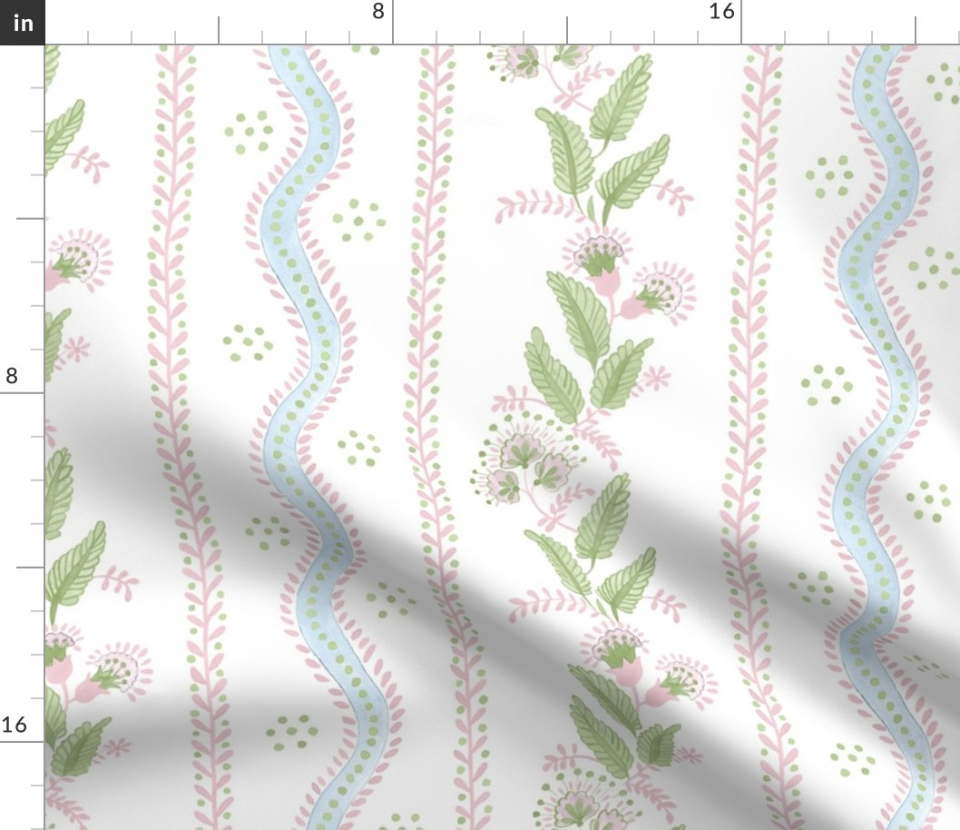 626Emma Stripe Custom Gina3  Fabric bydanika_herrick | Spoonflower