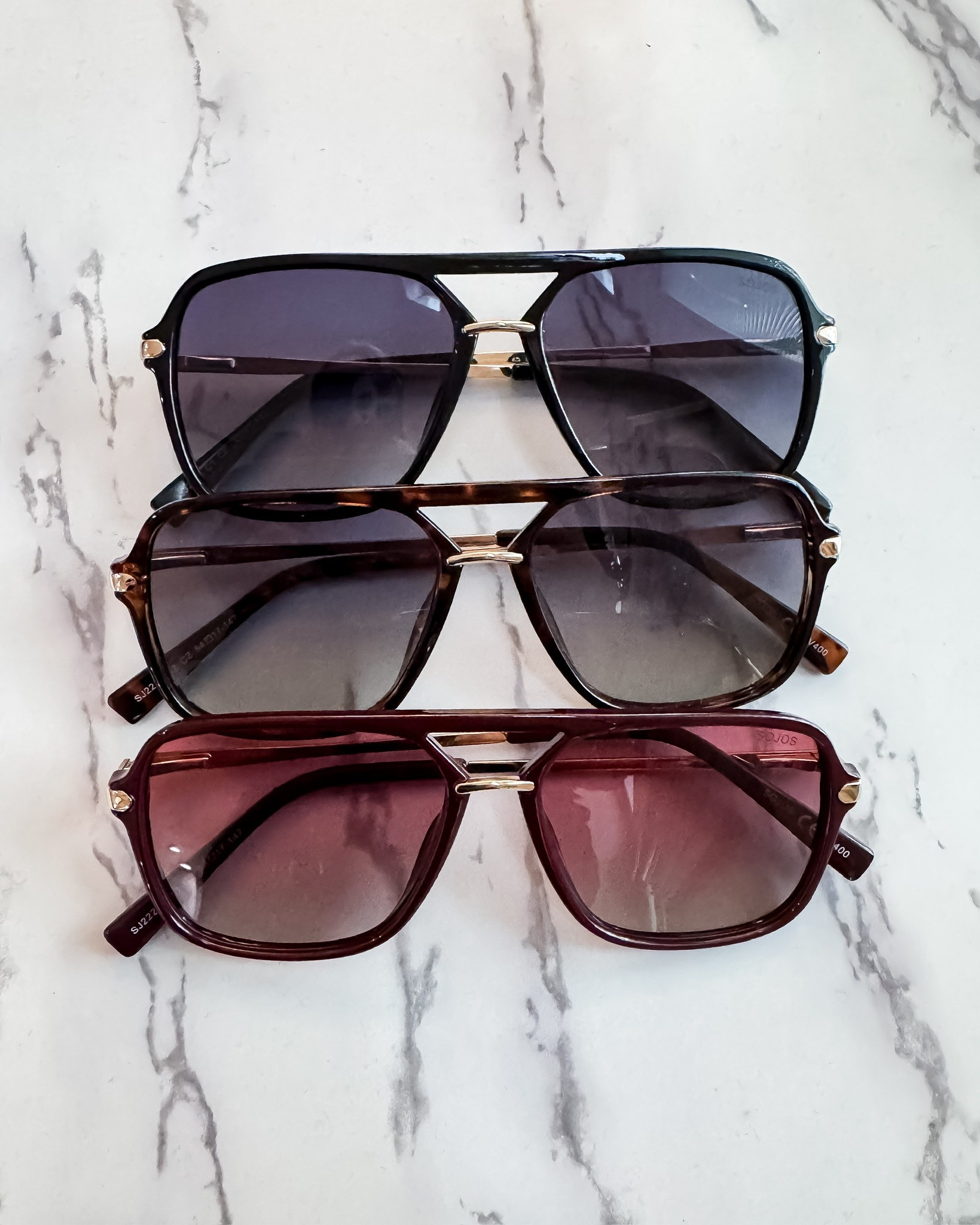 These oversized sunglasses are such an easy way to finish an outfit. I love the larger frames for a little extra coverage, and the classic shape works with everything from casual errands to dressed-up looks.

oversized sunglasses, statement sunglasses, everyday accessories, summer style, fall accessories, classic sunglasses, outfit accessories, women’s sunglasses, casual style, lovelylifestyling

#LTKSeasonal #LTKTravel #LTKootd