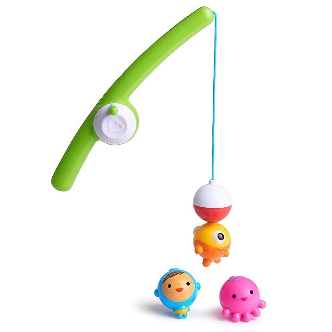 Munchkin® Fishin'™ Magnetic Baby and Toddler Bath Toy, 4pc Set | Amazon (US)
