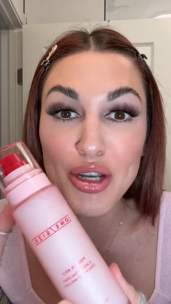 powder melt setting spray launches today! Perfect if you love a glassy & dewy look🫶🏼

#LTKStyleTip #LTKBeauty #LTKGiftGuide