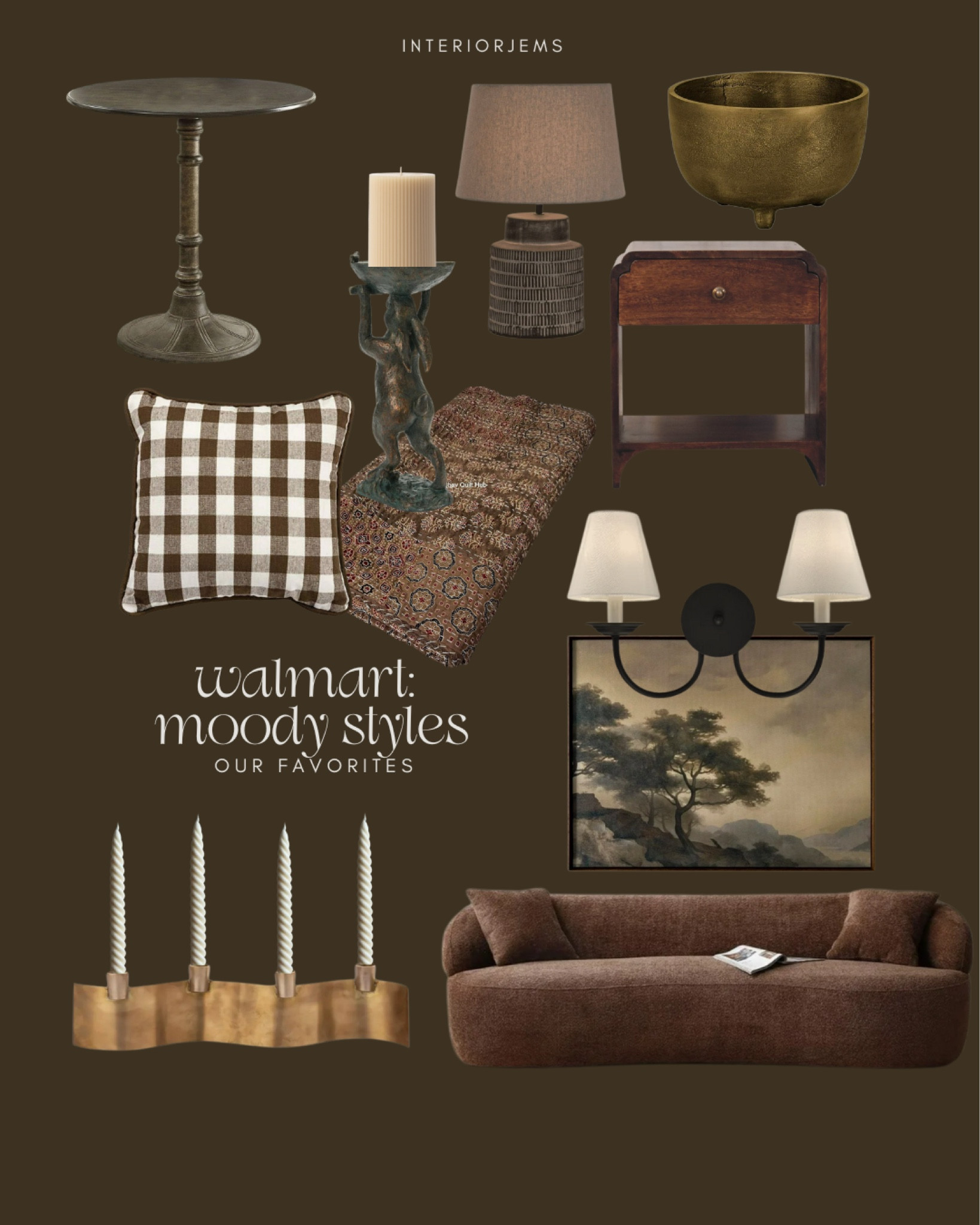 Walmart, Moody, decor and furniture, framed and ready, art, pillow, sofa, sofa, candlestick holder, accent chair, antique breast side table, double wall, sconces, living room

#LTKStyleTip #LTKHome #LTKSaleAlert