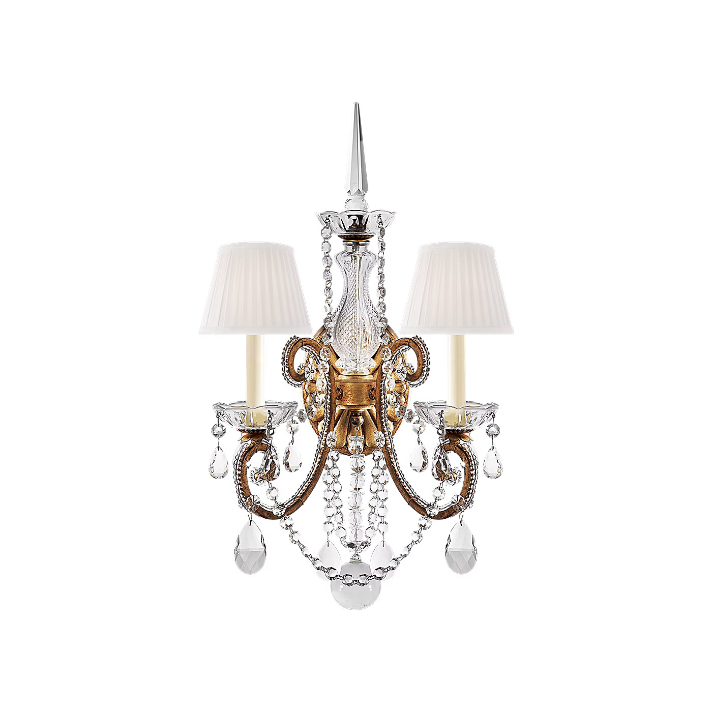 Adrianna Double Sconce | Visual Comfort