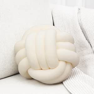 Petrella Knot Pillows Ball Round Throw Pillows Home Decor Cushion Decorative Aesthetic Throw Pill... | Amazon (US)