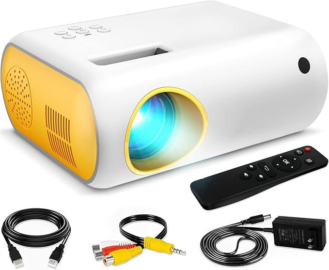 Mini Projector, ARTSEA Full HD 1080P 7000L Portable Projector for Outdoor Movie, LED Pico Video P... | Amazon (US)