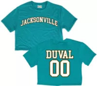 Where I'm From Women's Jacksonville Teal 2-Hit Cropped Short Sleeve T-Shirt | DICK'S Sporting Goods