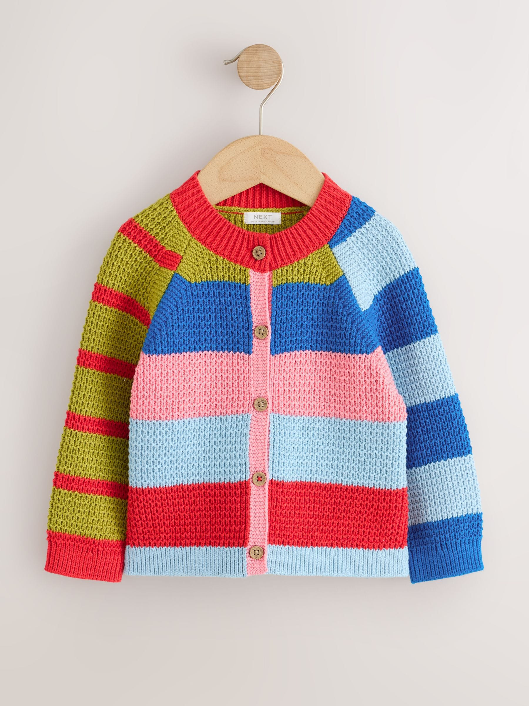 Next Multicolour Stripe Cardigan (3mths-7yrs) | Next US
