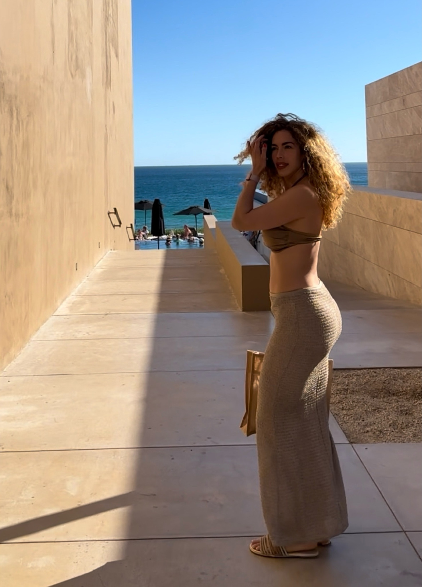 Golden goddess vibes in Cabo 

#LTKtravel #LTKstyletip #LTKswim