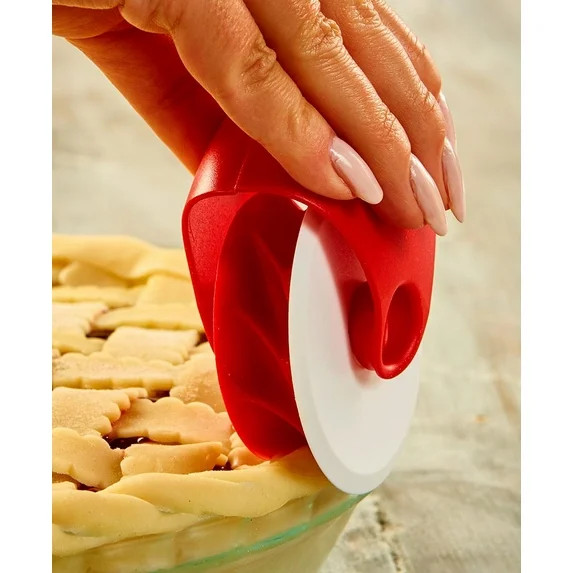 Talisman Designs Pastry Wheel Pie Crust Decorator | Pie Crust Wheel | Pie Crust Decorating Tools ... | Walmart (US)