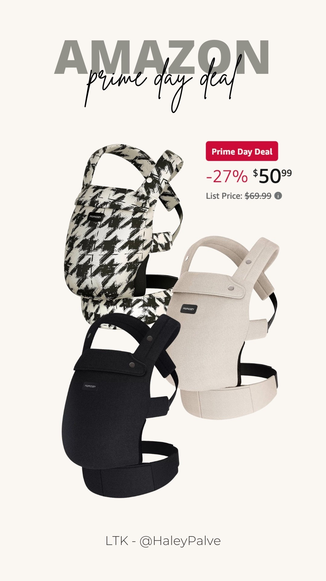 Momcozy carriers on sale for Prime Week! 

#LTKSaleAlert #LTKBaby #LTKStyleTip