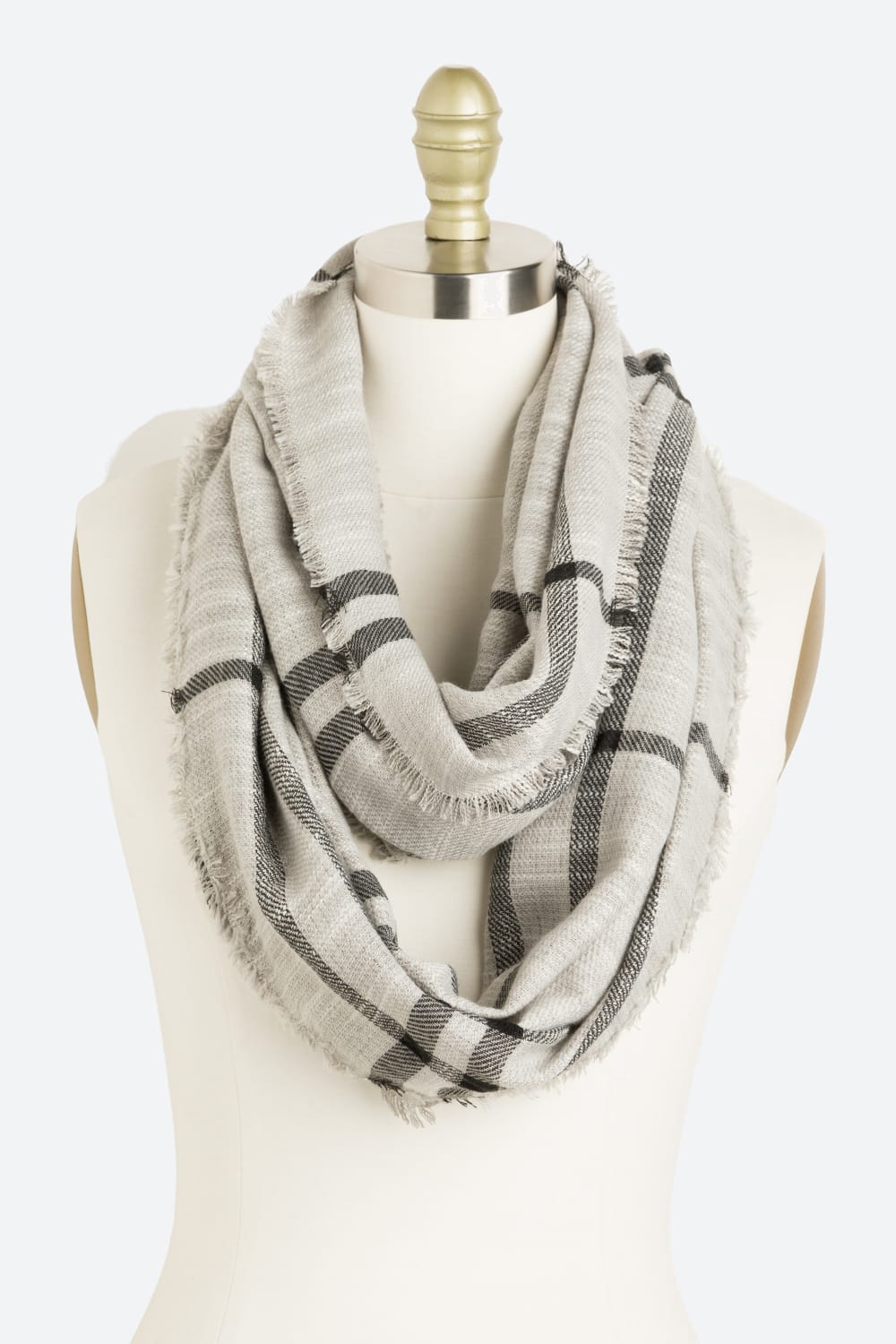 Roxanne Plaid Infinity Lightweight Scarf | Stitch Fix