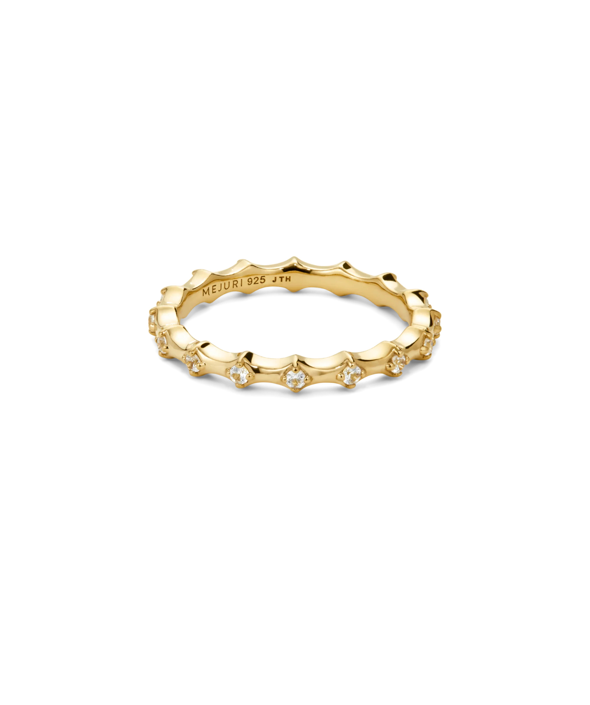 Charlotte Crest Stacker Ring - Jewelry | Mejuri | Mejuri Fine Crew