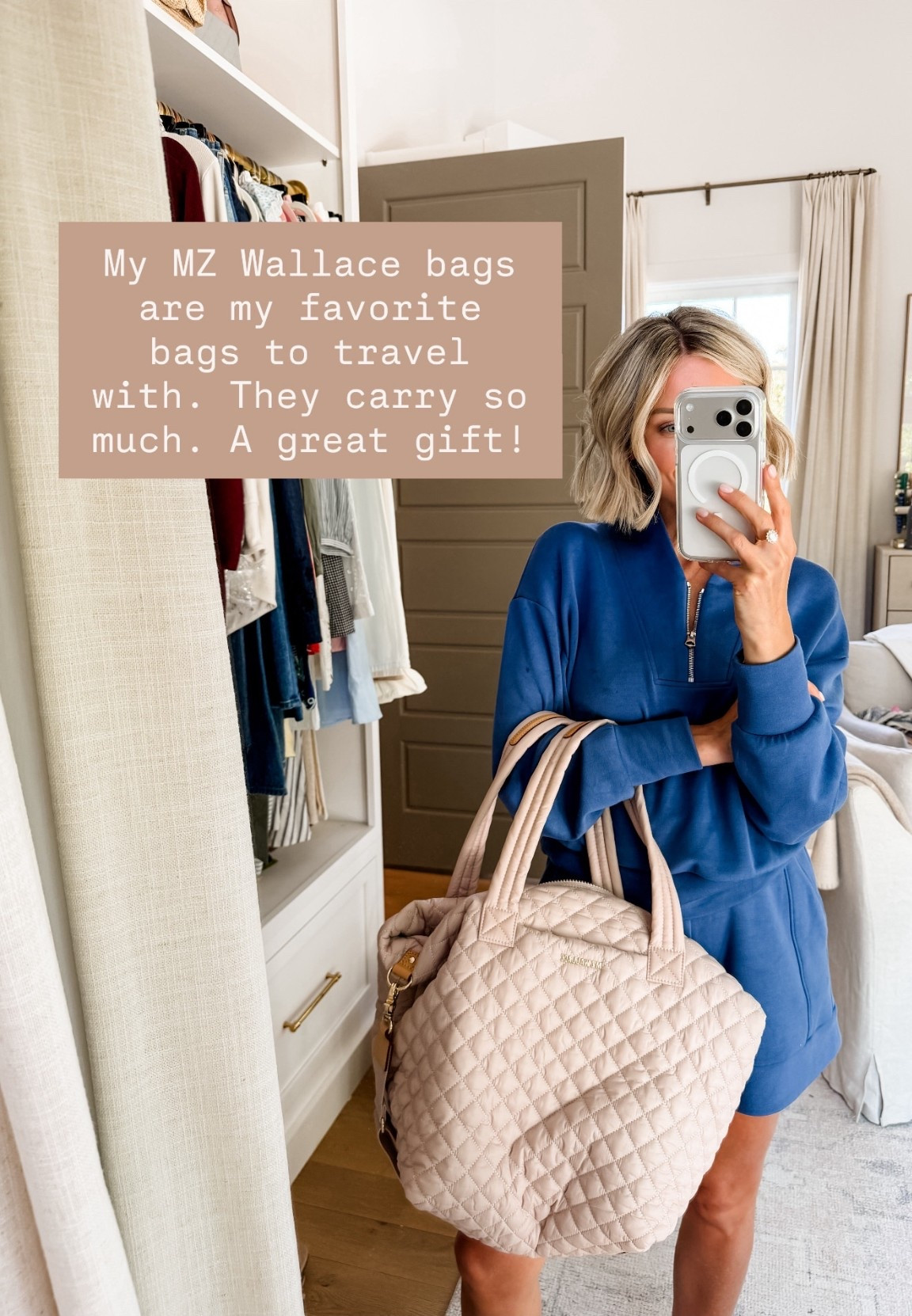 These bags are my favorites for travel! They can hold so much! Such a great Mother’s Day gift any mom would love!

Loverly Grey, MZ Wallace, travel tote, travel bag 

#LTKMothersDay #LTKTravel
