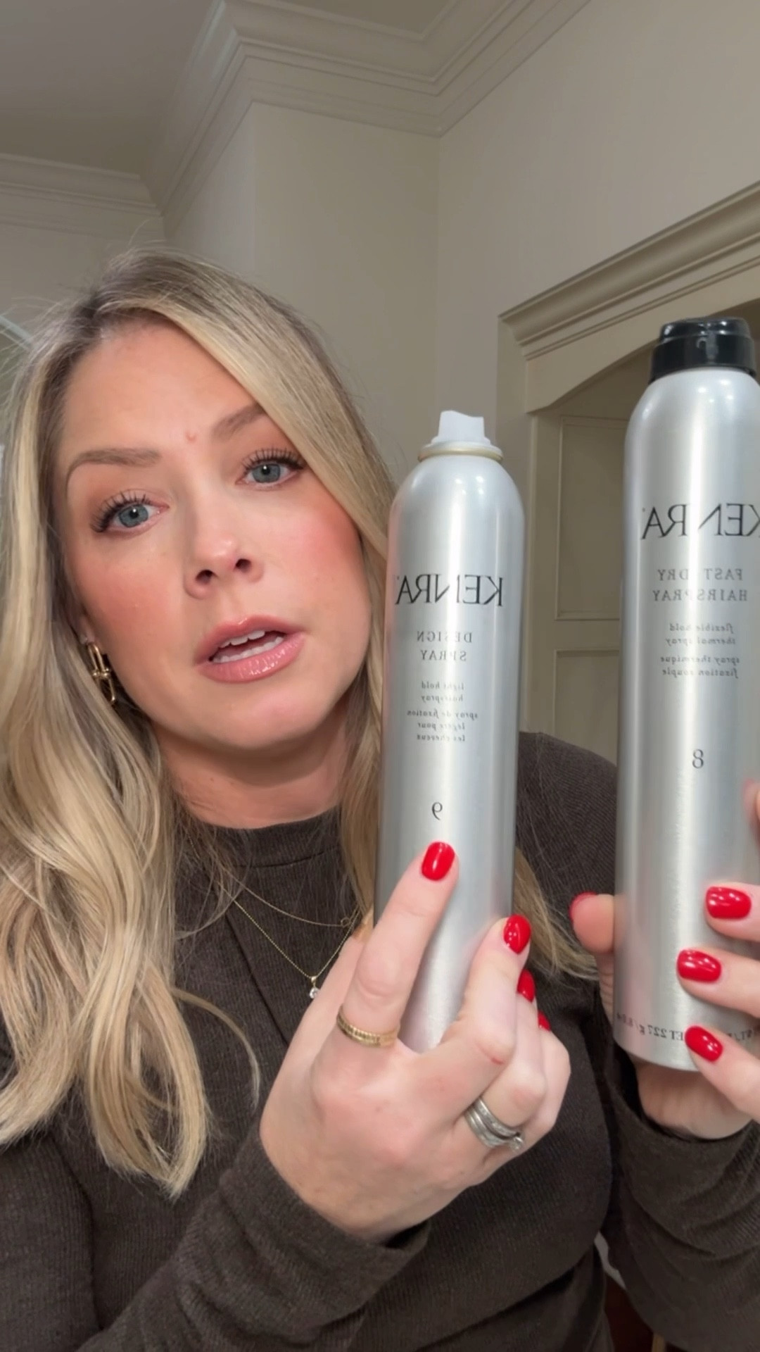 Favorite light hold hairsprays 