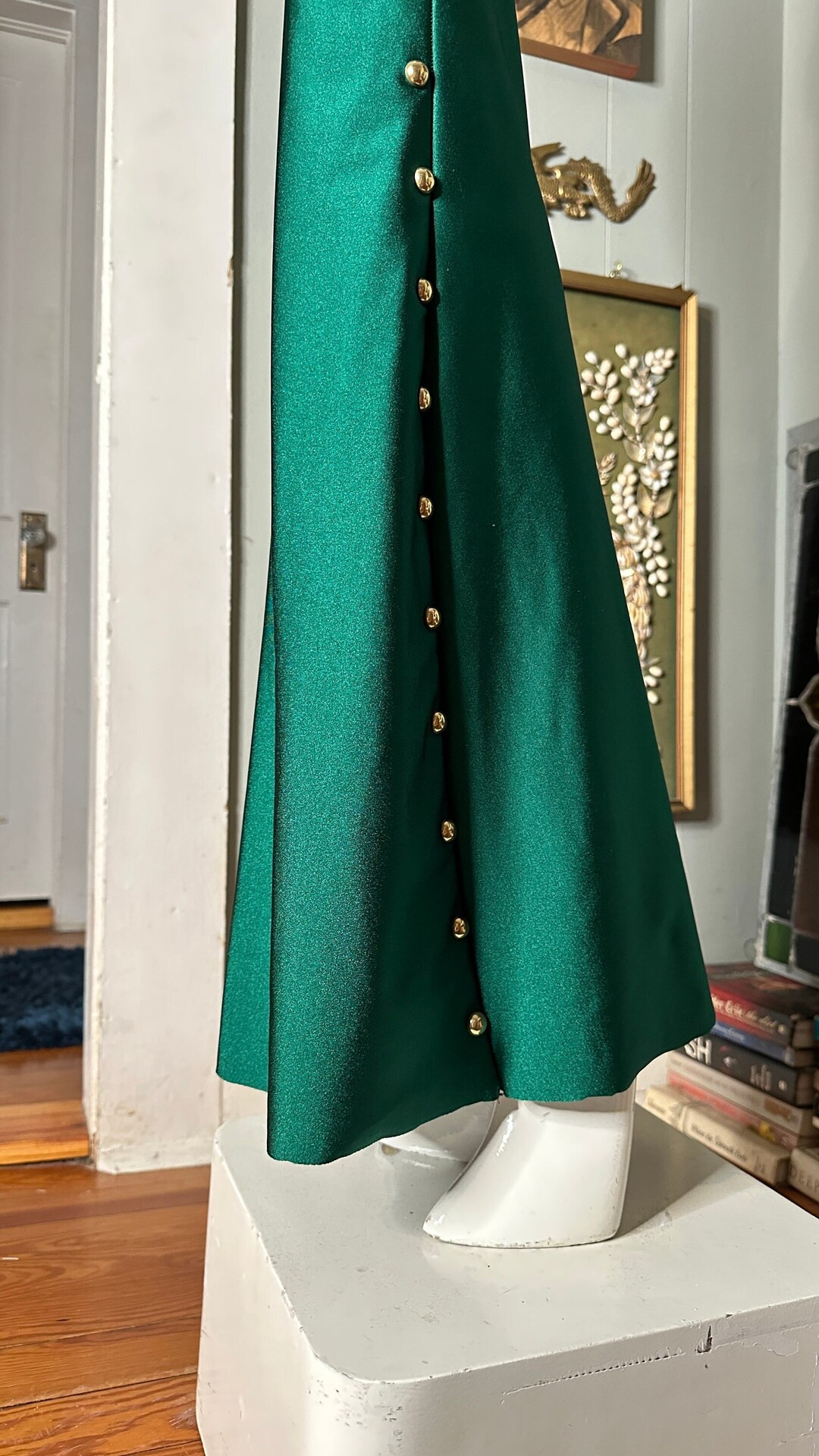 Ready to Ship Large Traditional in Hunter Green With Gold - Etsy | Etsy (US)