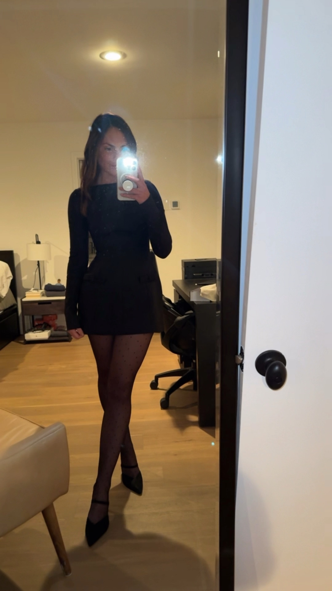 Little Black Dress for New Years Eve! The most chic outfit… Wear out to the main event or dinner with the family. I got so many compliments  on this outfit it will definitely be a repeat. Dress from Helsa my new love  

#LTKSeasonal #LTKHoliday #LTKParties