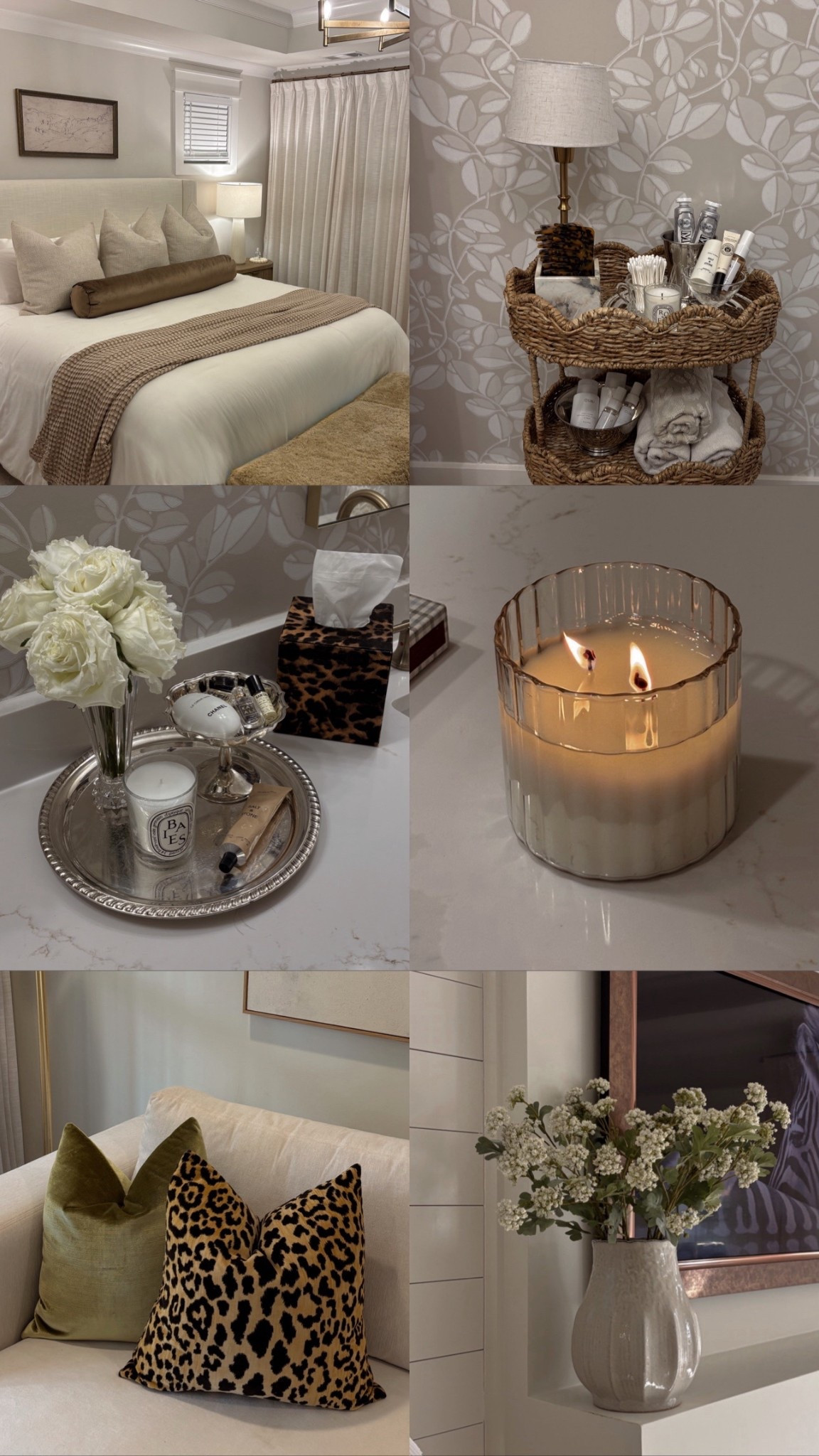 Some of my favorites around my home that make it feel extra cozy + chic!! 🤍my leopard and green pillow covers are 20x20 and the inserts are 22x22! My bed is a king and the neutral pillow covers are 26x26 and inserts are 28x28! Bolster cover is 8x48 and insert is 8x48 in color Mink! 🤎 

#LTKHome