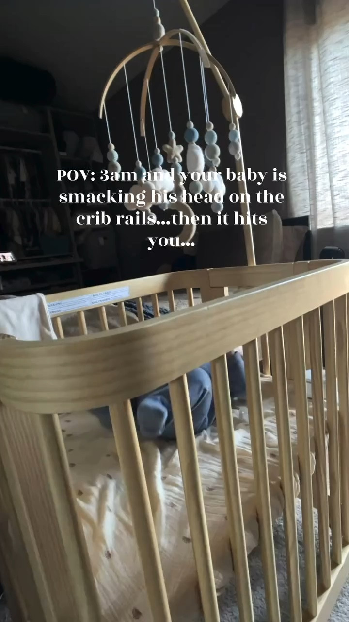 I swear he was just a tiny baby who fit perfectly in his mini crib yesterday… and now his feet AND HEAD are hitting the rails 🥹

Transitioning him to his big boy crib was one of those bittersweet parent moments. You’re excited and proud they’re growing… but also wondering where your little baby went.

But seeing him stretch out, sleep better, and have the space he needs made it 100% worth it.

For the parents wondering when it’s time to upgrade:
If they’re rolling, standing, or looking cramped… it might be time 👀

✨ Ours crib converts from mini → full → toddler bed, so it grows with them without missing a beat.



When did you transition your little one to their big crib?👇🏽

#ConvertibleCrib #MiniToBigBed #ToddlerTransition #BigBoyBed CribUpgrade

#LTKBaby #LTKHome #LTKKids