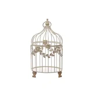 14.5" White Metal Tabletop Birdcage by Ashland® | Michaels Stores