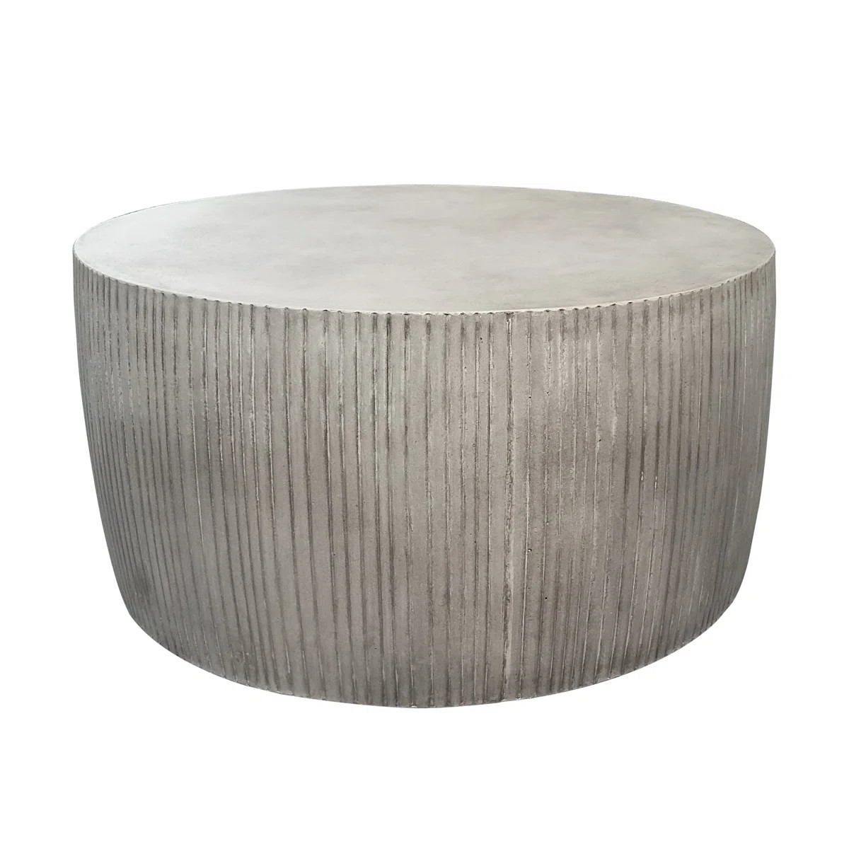 Lionel Round Concrete Outdoor Coffee Table | Wayfair North America