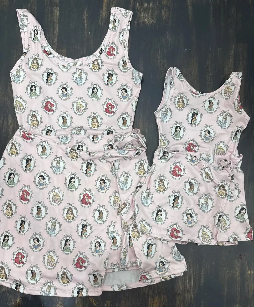 Disney Princess Athletic Tennis Dress,  Women and Girls Sizes. Ready to ship No Inventory will be... | Etsy (US)